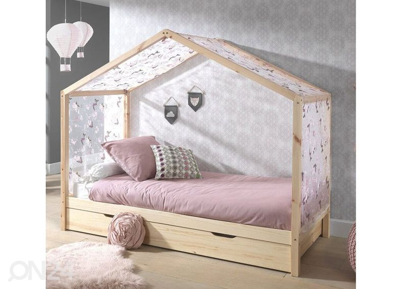 Voodikast Dallas, naturaalne suurendatud