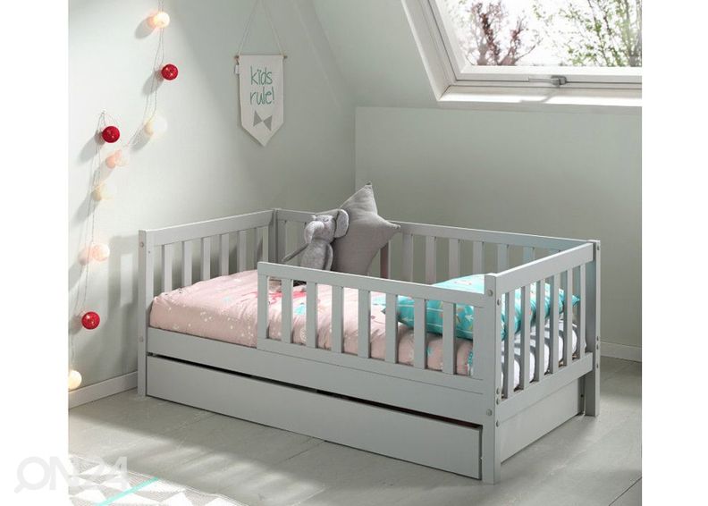 Voodikast Toddler, hall suurendatud