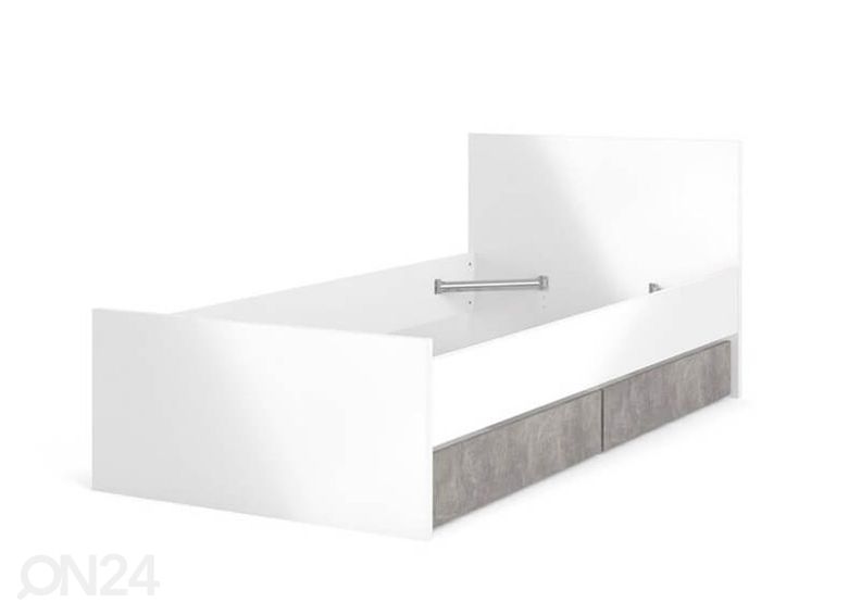 Voodikastid Naia 99 cm, 2 tk betoon suurendatud