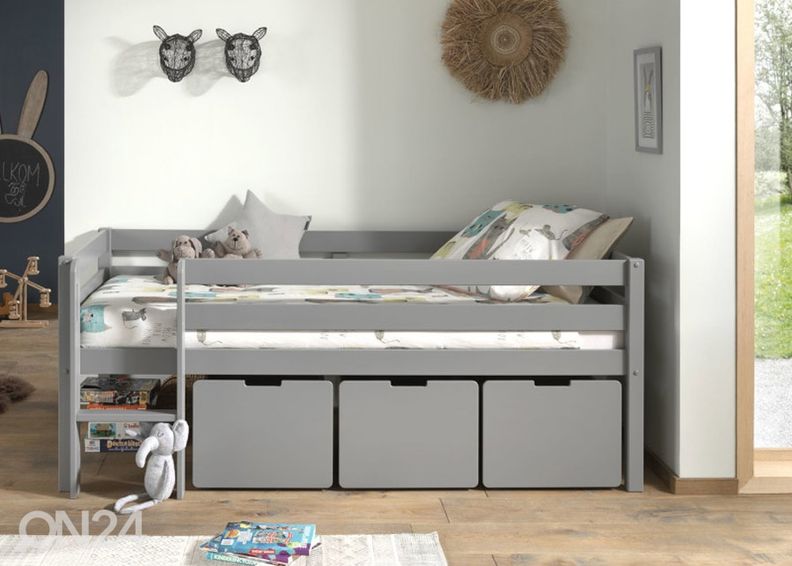 Voodikastid Pino 3 tk, hall suurendatud