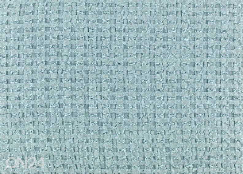 Voodikate Waffle 150x250 cm, sinine suurendatud