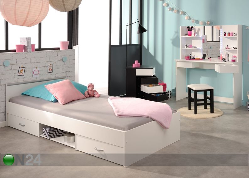 Voodikomplekt Alpha 90x200 cm suurendatud