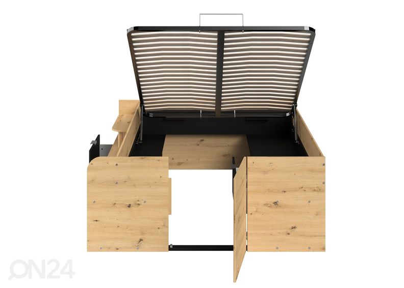 Voodikomplekt Travel 140x200 cm suurendatud