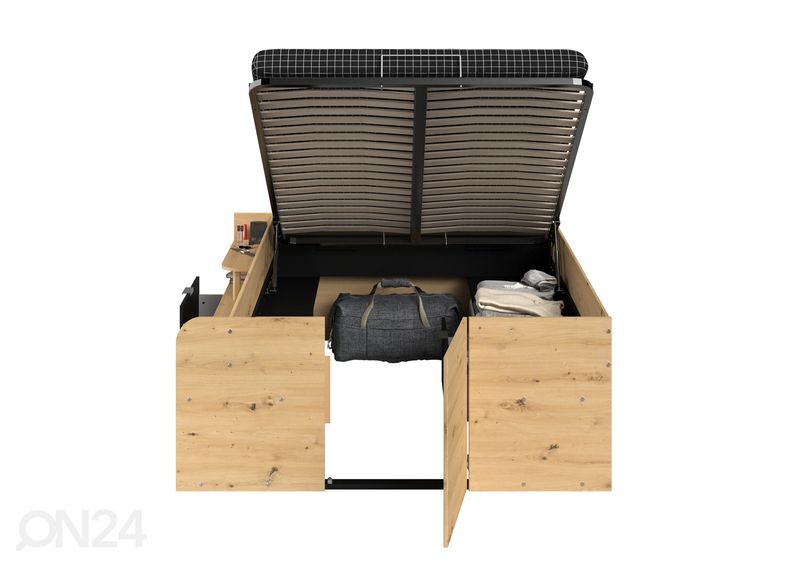 Voodikomplekt Travel 140x200 cm suurendatud