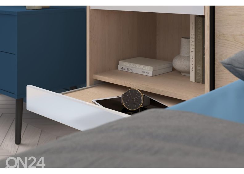 Voodipeats-kapp Bridge + LED suurendatud