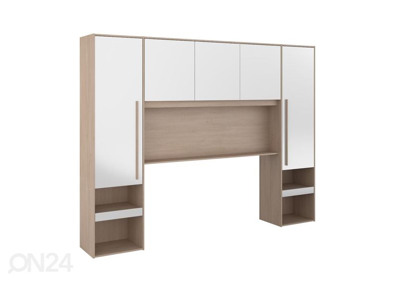 Voodipeats-kapp Bridge + LED suurendatud