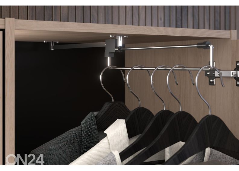 Voodipeats-kapp Bridge + LED suurendatud