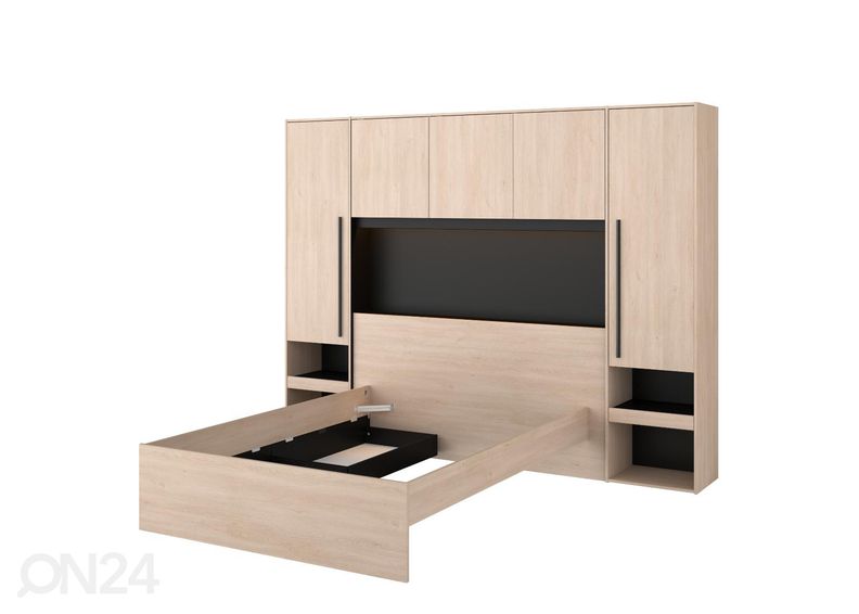 Voodipeats-kapp Bridge + LED suurendatud