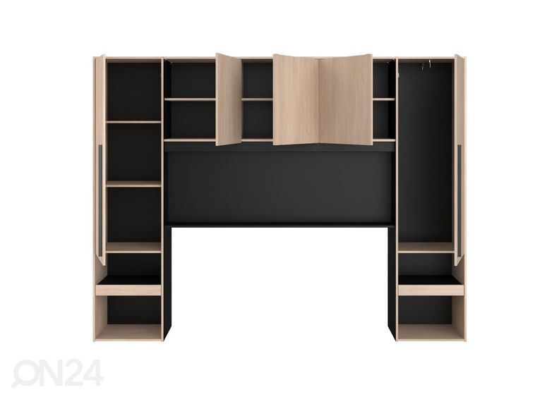 Voodipeats-kapp Bridge + LED suurendatud