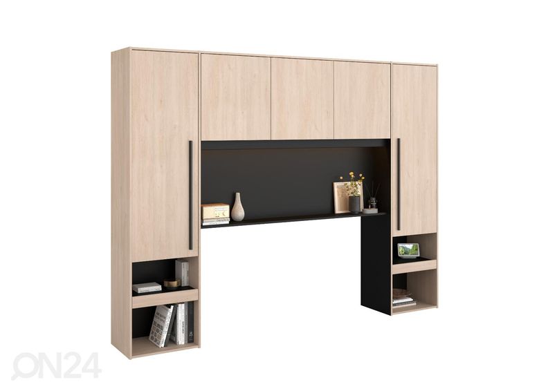 Voodipeats-kapp Bridge + LED suurendatud