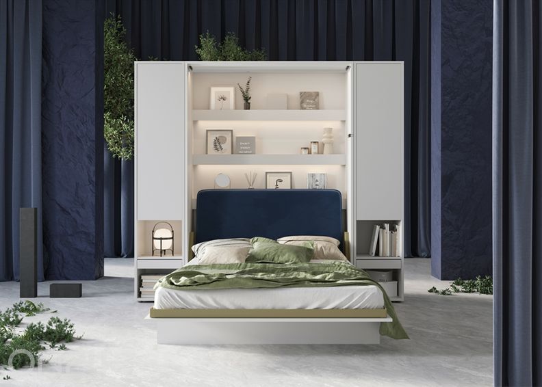 Voodipeats Lenart BED CONCEPT vertikaalsele kappvoodile 140x200 cm suurendatud