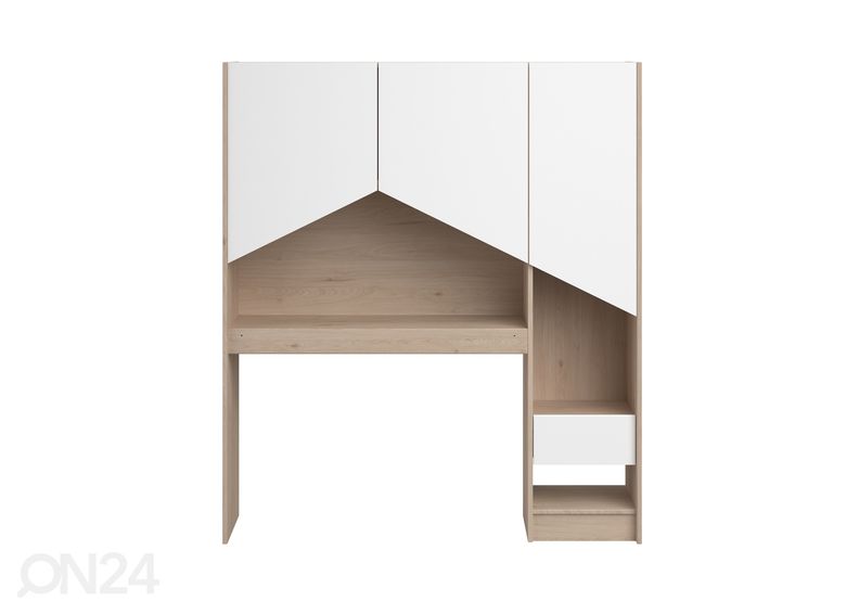 Voodipeatsi / kirjutuslaua kapp Shelter suurendatud