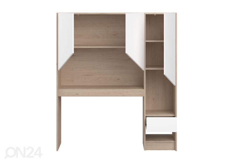 Voodipeatsi / kirjutuslaua kapp Shelter suurendatud