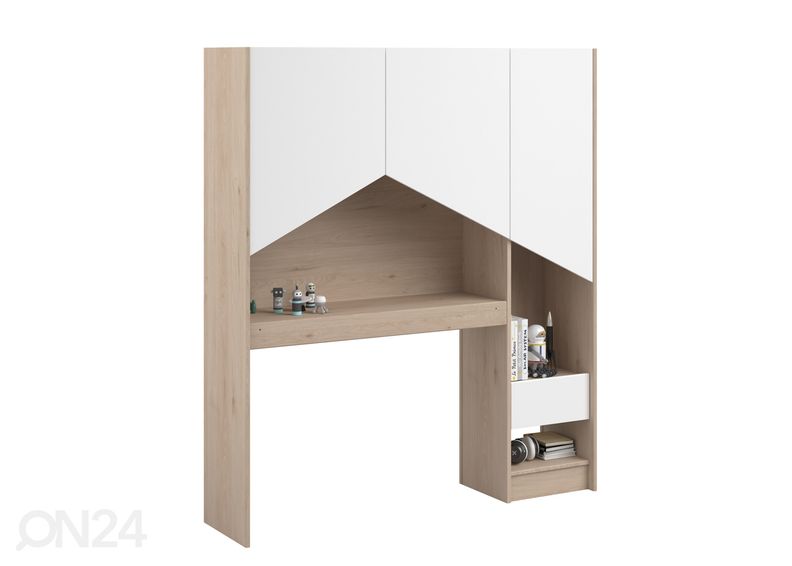 Voodipeatsi / kirjutuslaua kapp Shelter suurendatud