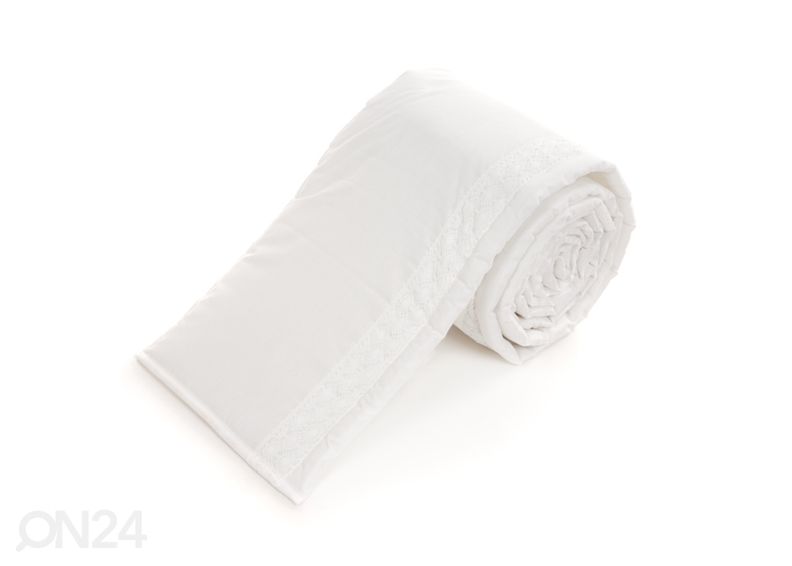 Voodipehmendus pitsiga beebivoodile 60x120 cm suurendatud