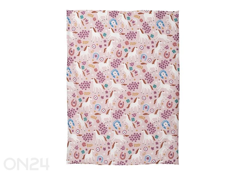 Voodipesu komplekt Hobused suur AR-312, tekikott 110x140 cm + padjapüür 50x60 cm suurendatud