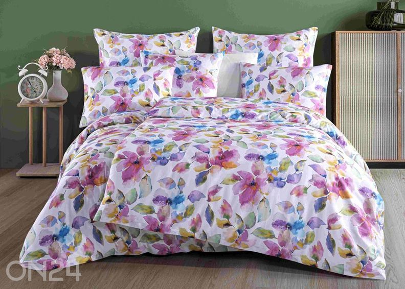 Voodipesu komplekt Vibrance, tekikott 200x205 cm + 2 tk padjapüüri 50x60 cm suurendatud