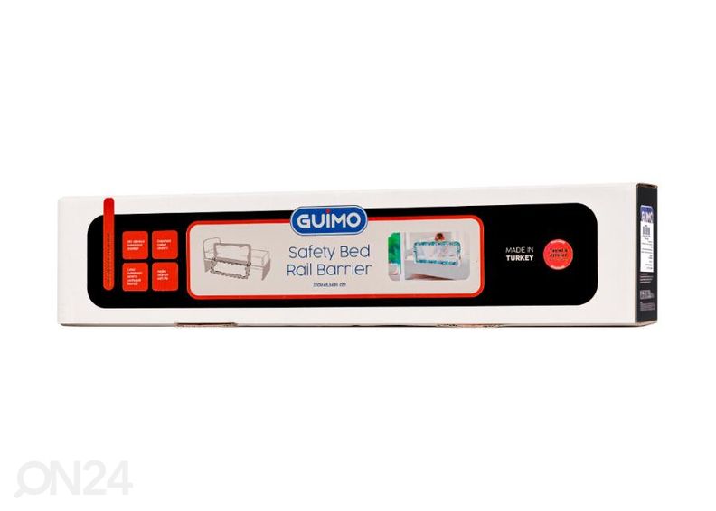 Voodipiire hall 150 cm suurendatud