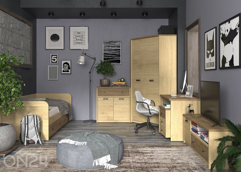 Voodiraam Denzel 90x200 cm suurendatud