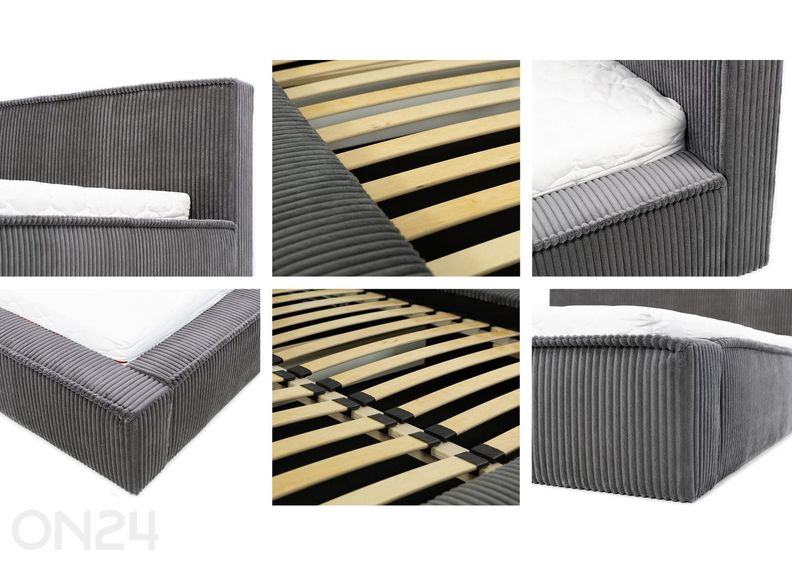 Voodiraam Glexi 160x200 cm suurendatud
