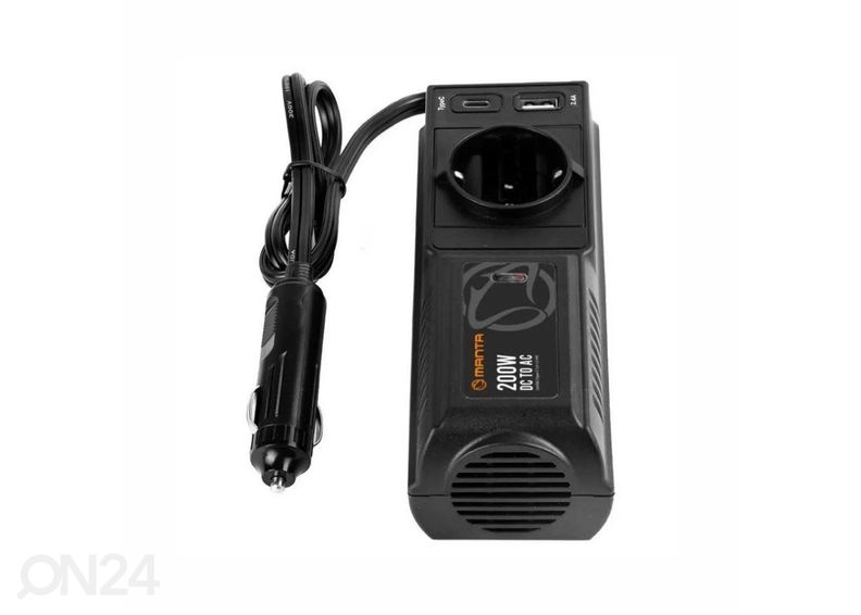 Vooluinverter 200 W Manta MPI200C suurendatud
