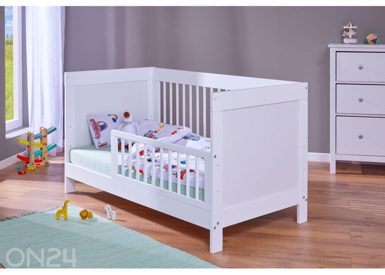 Võre-, väikelapse voodi Chilly Home 75x143 cm suurendatud