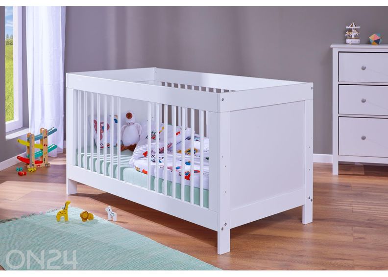 Võre-, väikelapse voodi Chilly Home 75x143 cm suurendatud