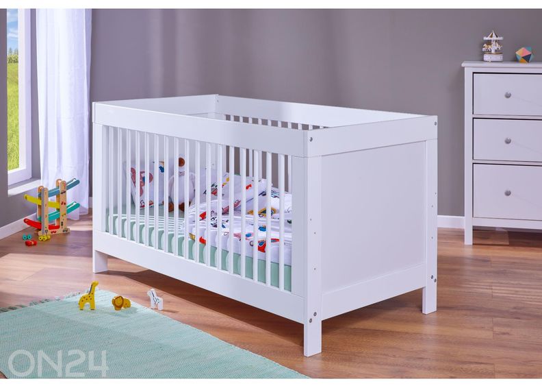 Võre-, väikelapse voodi Chilly Home 75x143 cm suurendatud