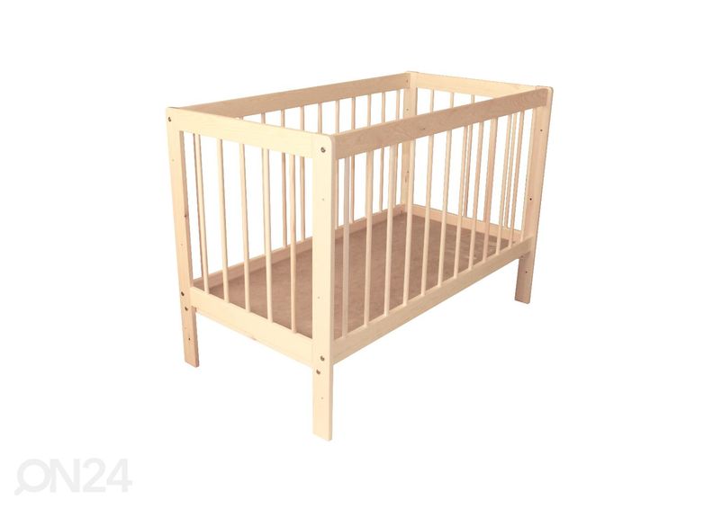 Võrevoodi 60x120 cm suurendatud