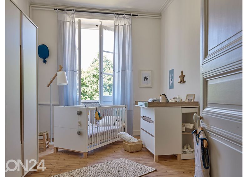 Võrevoodi Celeste 70x140 cm suurendatud