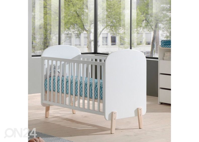 Võrevoodi Kiddy 60x120 cm suurendatud