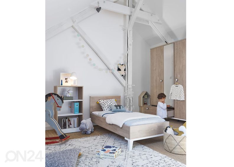 Võrevoodi Marcel 70x140 cm suurendatud