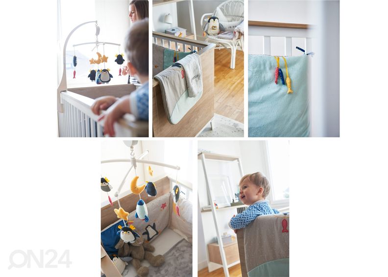 Võrevoodi Marcel 70x140 cm suurendatud