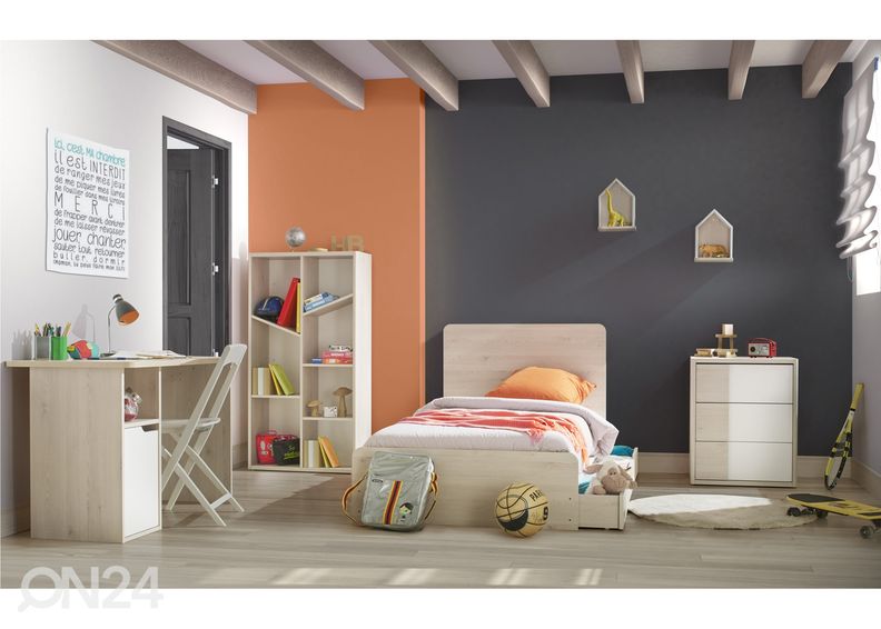 Võrevoodi Sacha 70x140 cm suurendatud