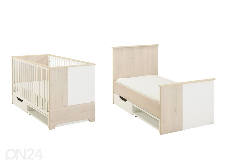 Võrevoodi Sacha 70x140 cm suurendatud