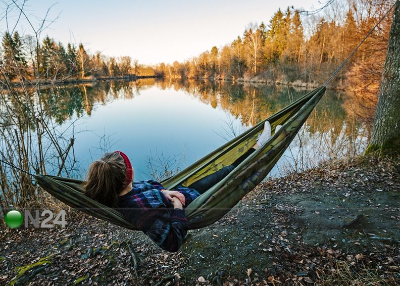 Võrkkiik Travel-Set Camouflage suurendatud