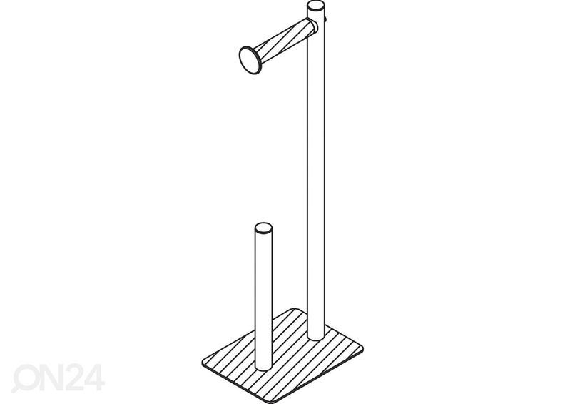 WC paberi hoidja Duschy suurendatud