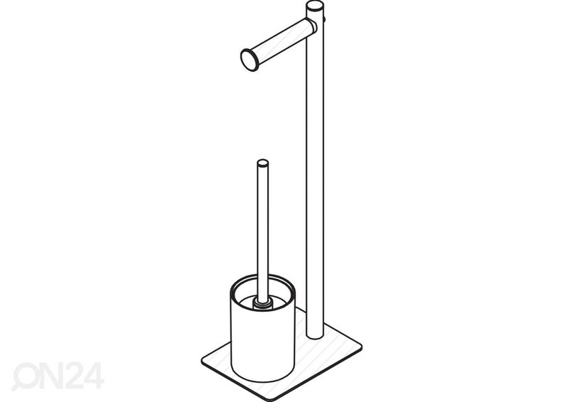 WC paberi hoidja + WC hari Duschy suurendatud