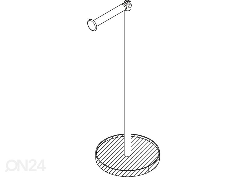 WC paberihoidja Duschy suurendatud