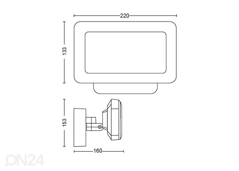 Welcome Hue White õueprožektor IP44 suurendatud