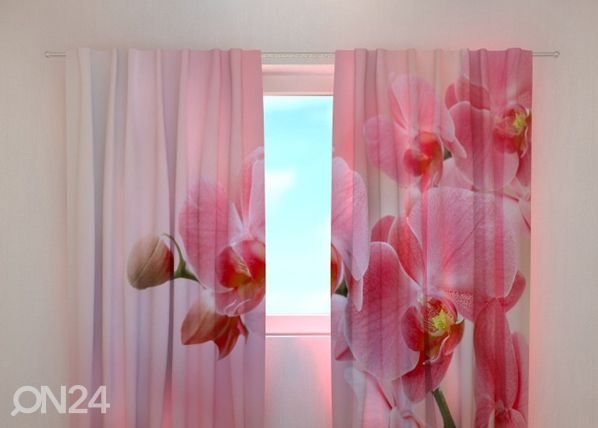 Pimendav kardin Pink orchid 240x220 cm