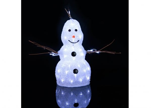 Akrüülist kuju Snowman 38 cm