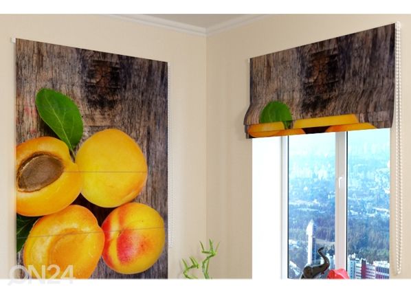 Pimendav Rooma kardin Apricot 60x60 cm