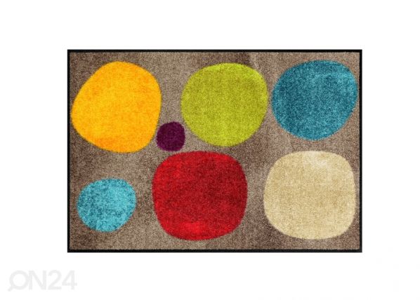 Vaip Broken Dots Colourful 50x75 cm