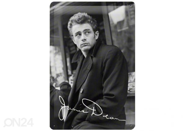 Retro metallposter James Dean 20x30 cm