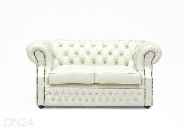 Nahkdiivan Chesterfield 2