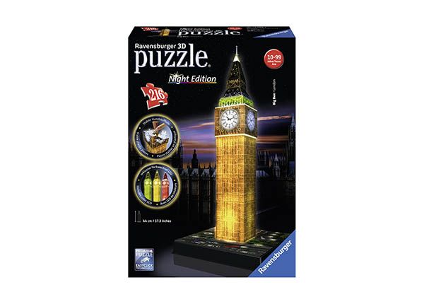 3D pimedas helendav pusle Big Ben 216 tk