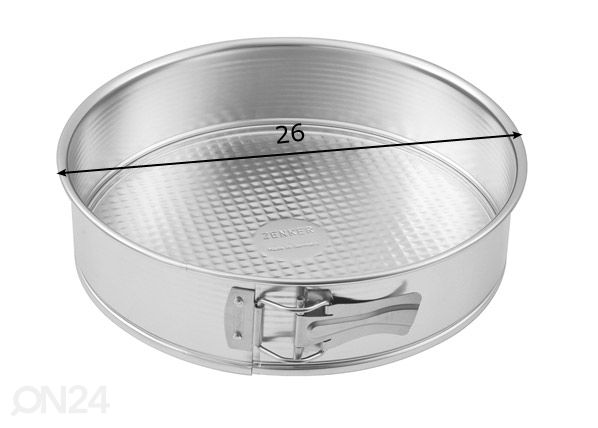 Zenker koogivorm Silver Ø26cm