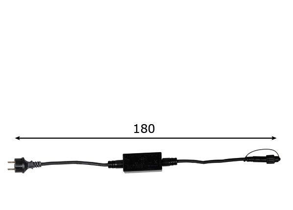 Toitekaabel vanikule 180cm