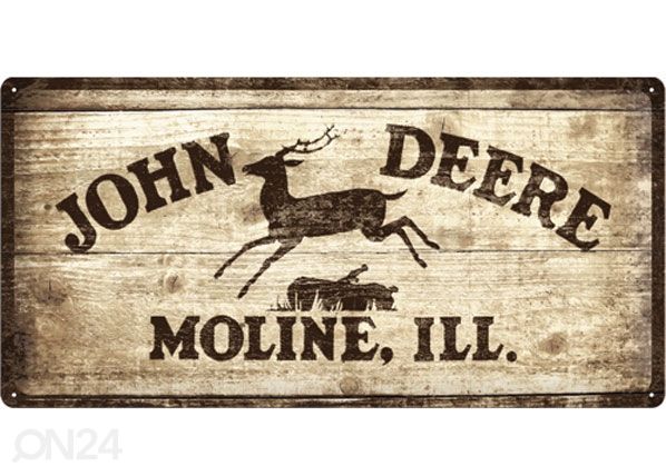 Retro metallposter John Deere 25x50cm